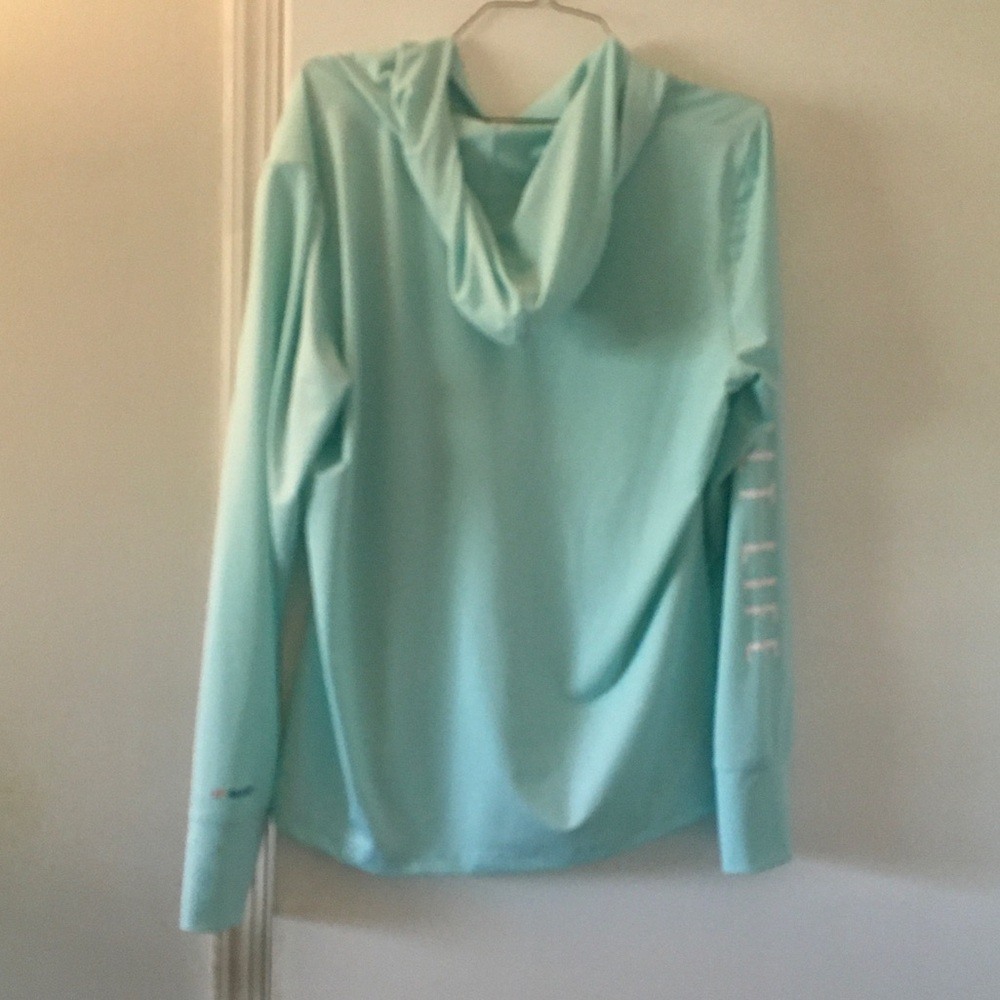 Salt Life Seafoam Hooded Performance Top - Picture 3 of 3
